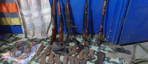 Importante saisie d&rsquo;armes et munitions au domicile d&rsquo;un chef de bande de braconniers en cavale